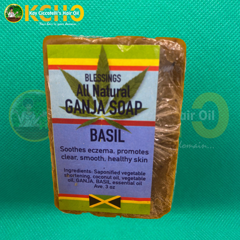 KDC Health Beauty Natural Ganja Soap (BASIL)