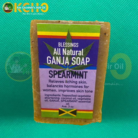 KDC Health Beauty Natural Ganja Soap (SPEARMINT)