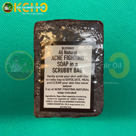 ALL NATURAL ACNE FIGHTING SOAP