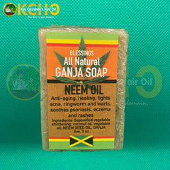 KDC Health Beauty NATURAL GANJA SOAP (NEEM OIL)