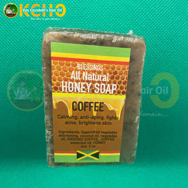 KDC Health Beauty Natural Honey Soap (COFFEE)