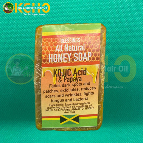 KDC Natural Honey Soap (KOJIC ACID & PAPAYA)